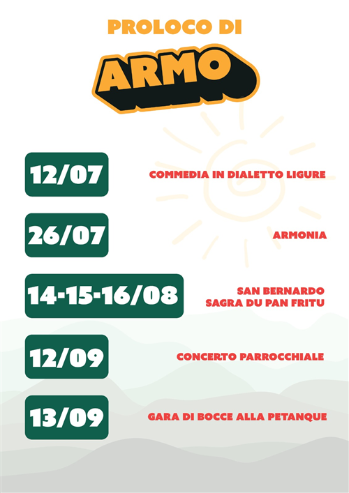 Calendario Eventi 2026
